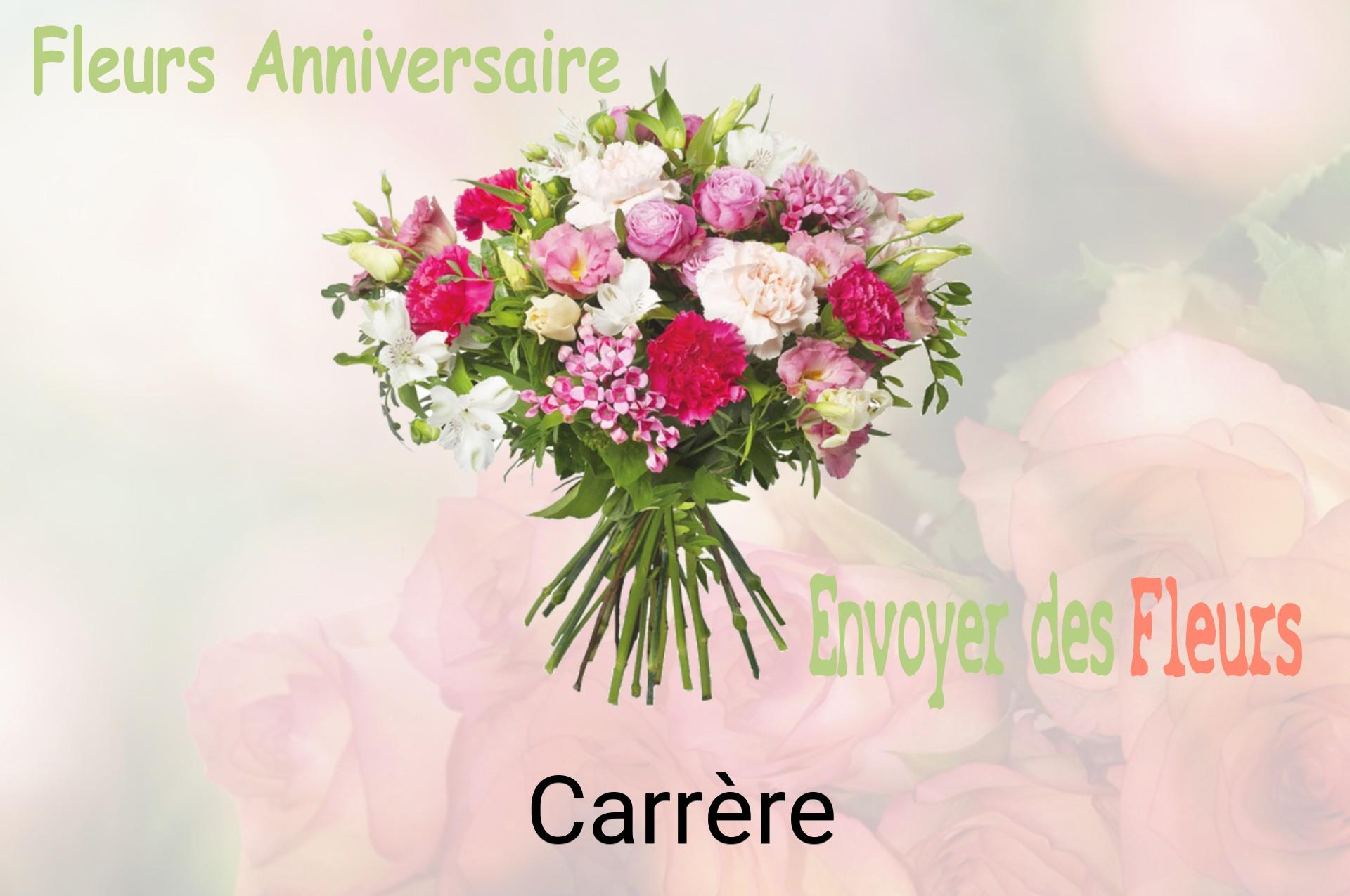 Bouquet de fleurs d’anniversaire livré à Carrère